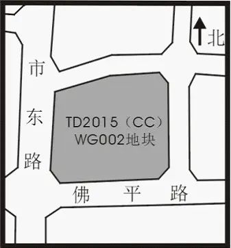 市东路东侧、佛平路北侧地块 市东路东侧、佛平路北侧地块
