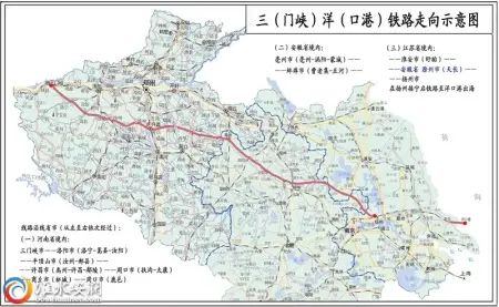三洋铁路通过论证 南通将新增西行铁路通道
