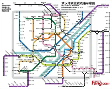 武汉地铁1,2,4号线上哪些站点即将变身"换乘站"?