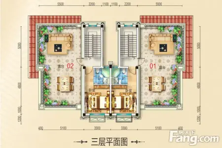 襄阳碧桂园双拼美墅户型图首度曝光