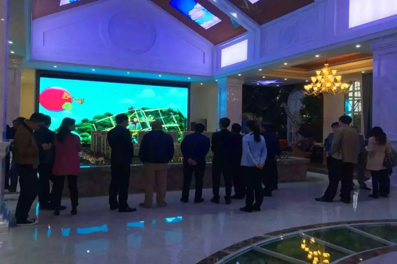 售楼部实景 售楼部实景