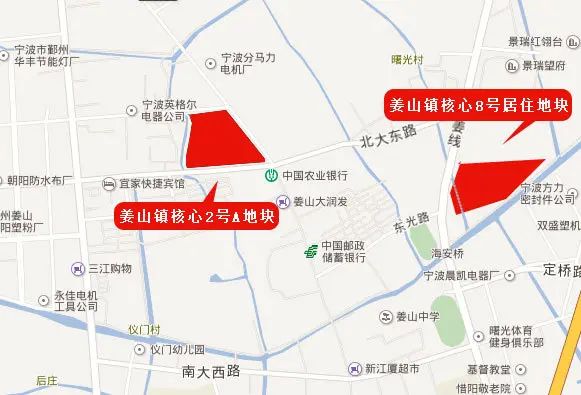 宁波鄞州姜山两宅地出让 楼面价均破万元每平 宁波鄞州姜山两宅地出让 楼面价均破万元每平
