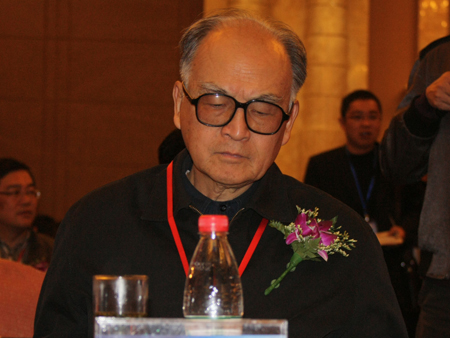 中国金融学会副会长王洛林