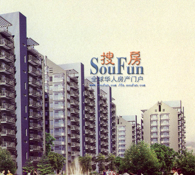 金山大景城 外景图