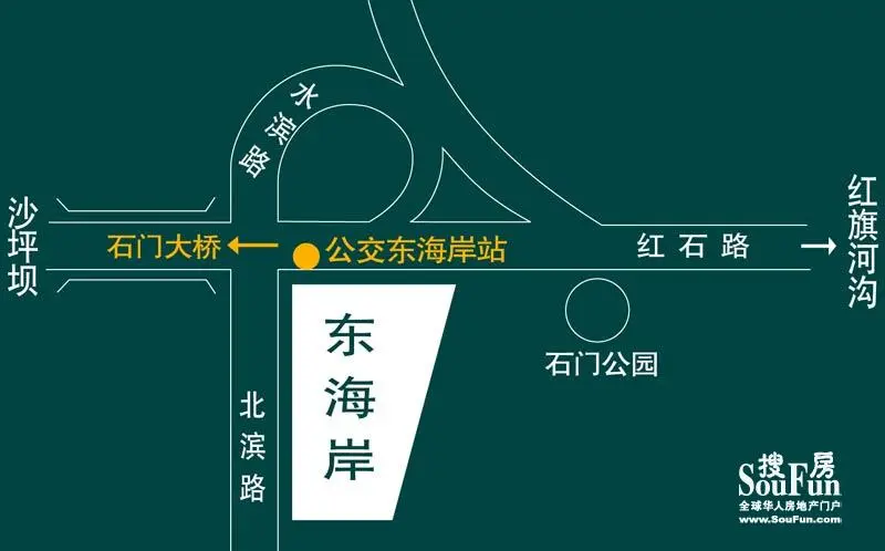 东海岸的相册-区位图 