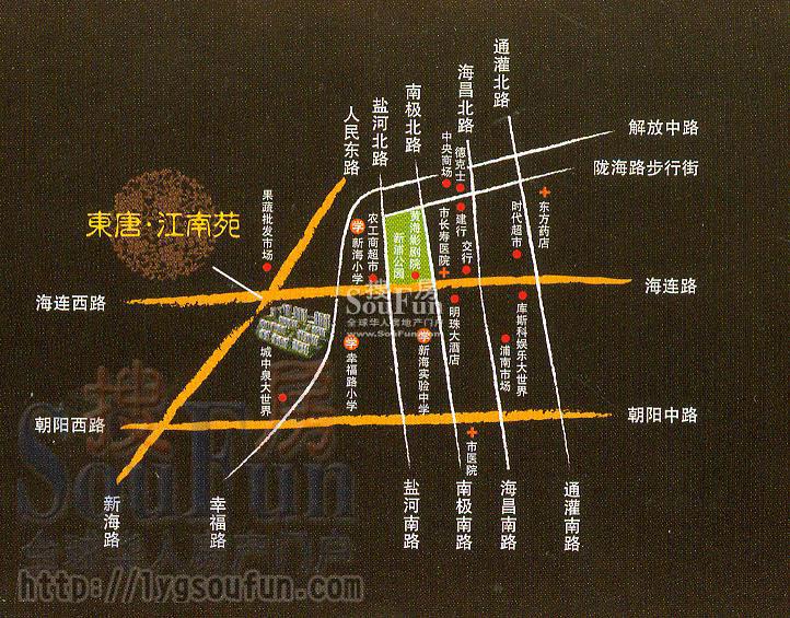 东唐·江南苑交通状况