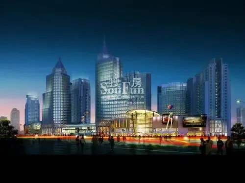利海亚洲国际的相册-整体效果图(夜景)