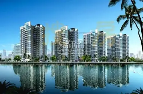 中海金沙馨园定位为湾畔温馨家园;项目距金沙洲大桥和地铁站步行仅约5