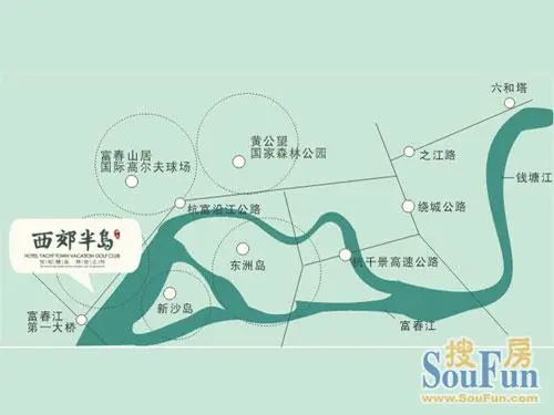 中大西郊半岛交通状况