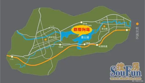 郡原列岛花园交通状况