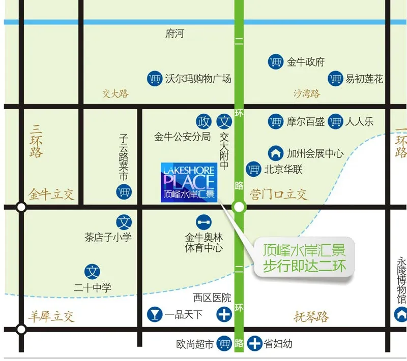 水岸汇景交通状况