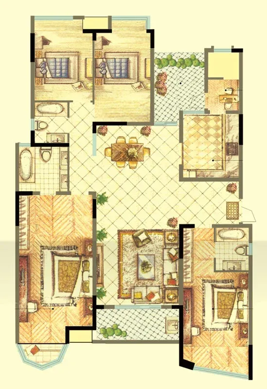 第二实小 小高层中间楼层,常州武进武进区政府御城二手房五室 - 房