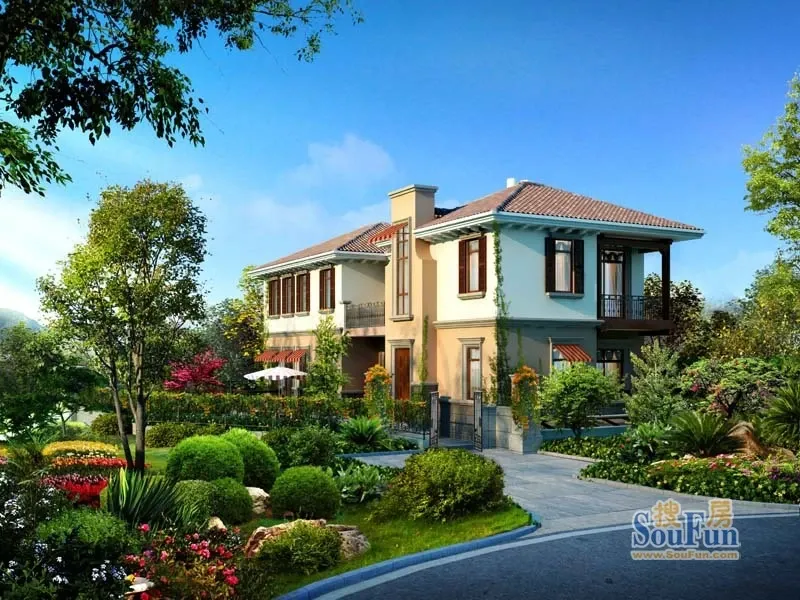 复地朗香别墅4期独栋效果图