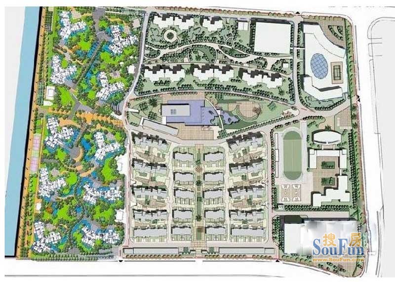皇都花园2期规划图和外景图.
