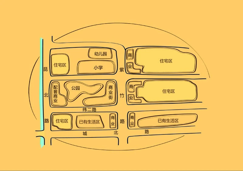 摩卡小镇交通状况