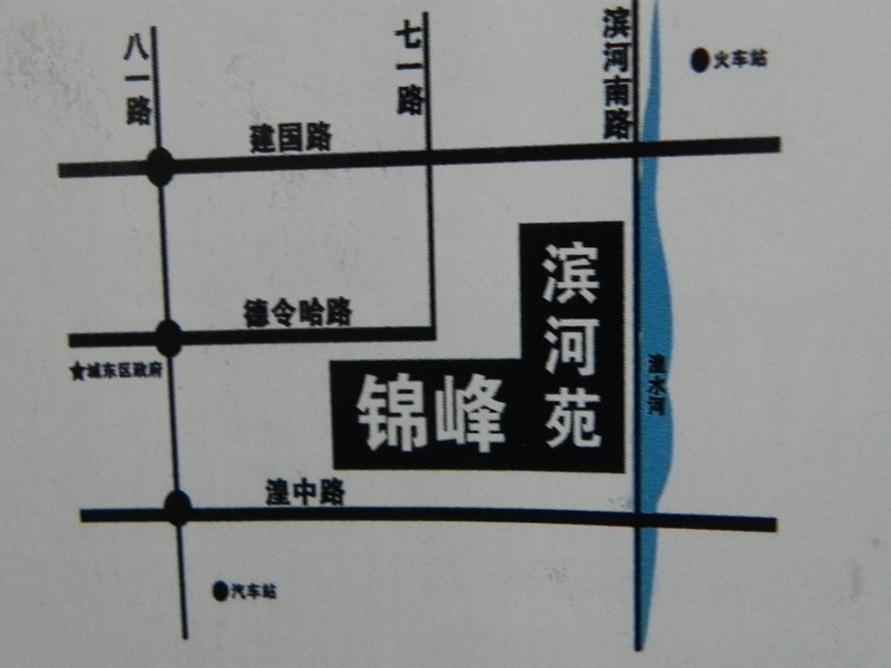 锦峰滨河苑交通状况