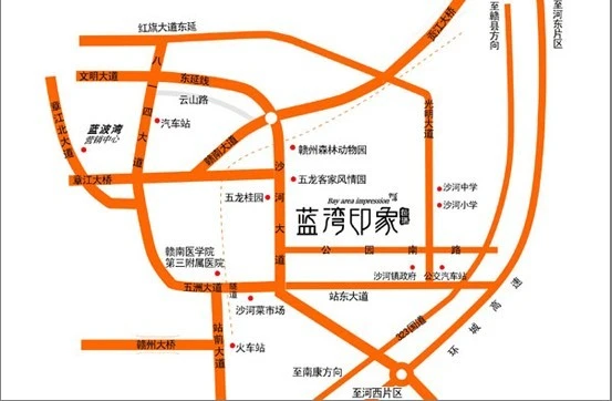恒瑞蓝湾印象交通状况