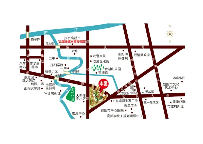 佘湖·绿城水郡交通状况