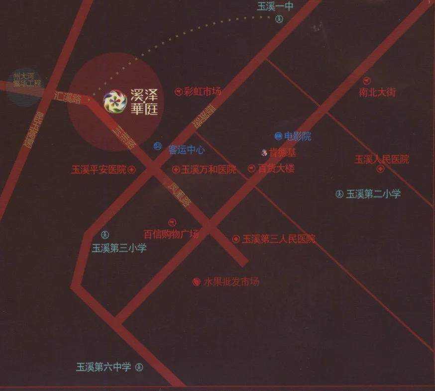 溪泽华庭交通状况