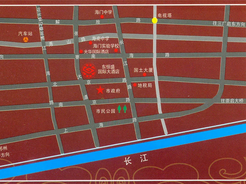 海门东恒盛国际公馆交通状况