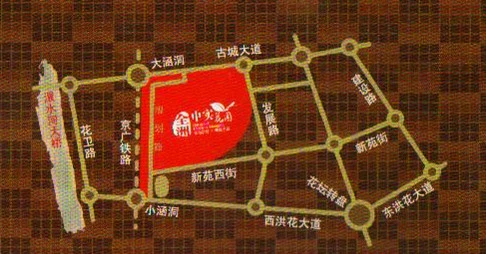 全洲中实花园交通状况