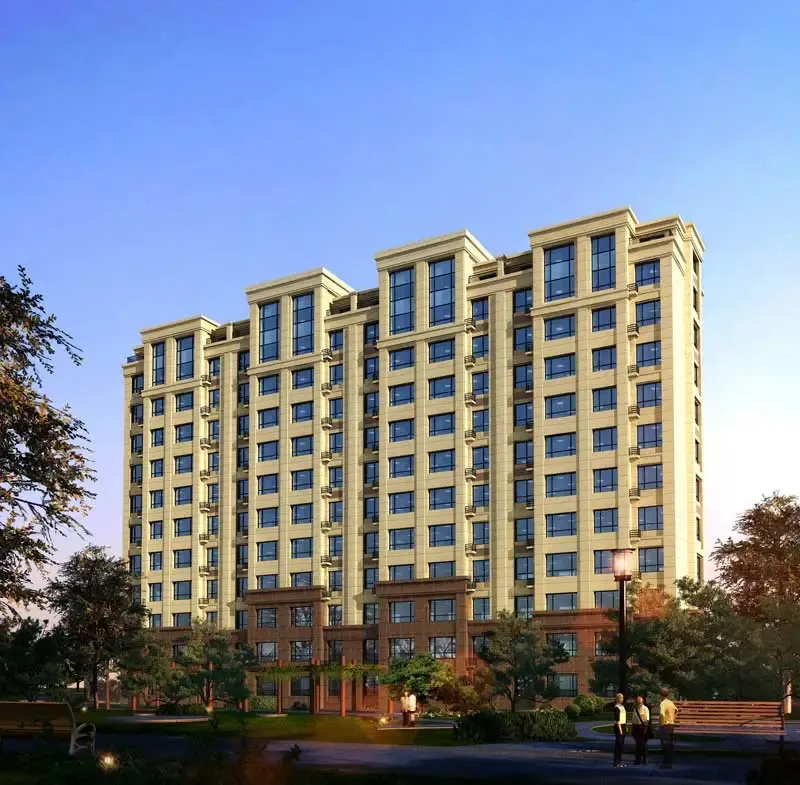 效果图:11层正面效果图