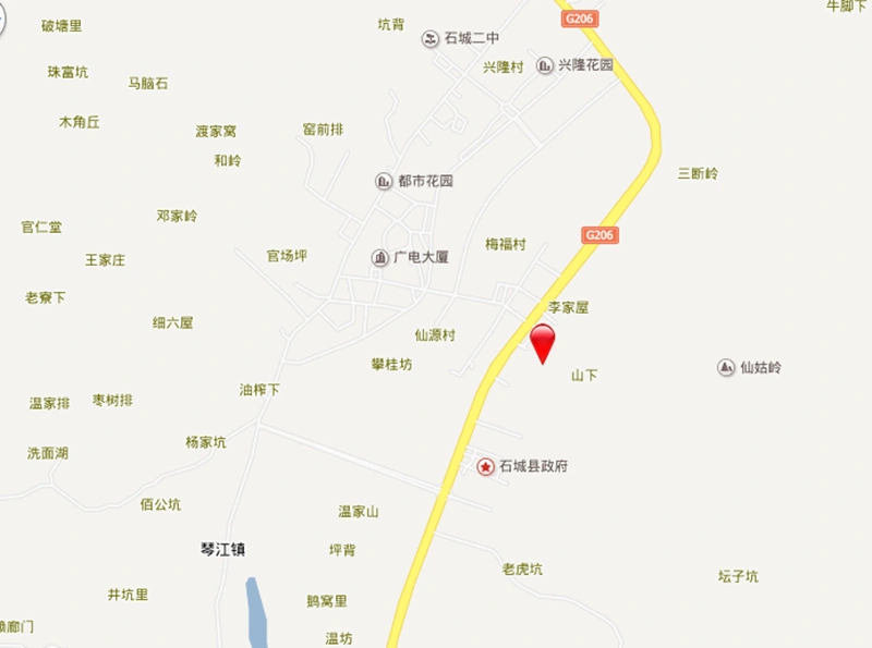 石城爱琴广场交通状况