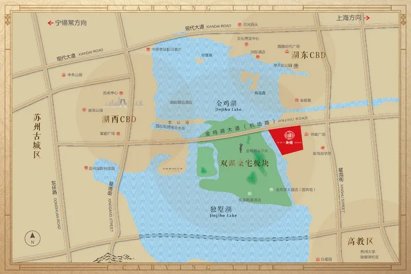 金鸡湖 规划出炉 15500楼面天价谁能买单?-苏州新房网-房天下