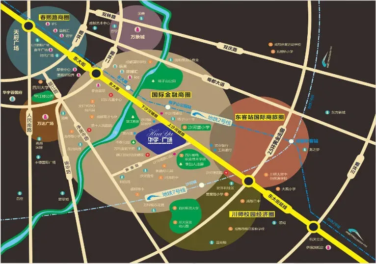 华宇广场交通状况