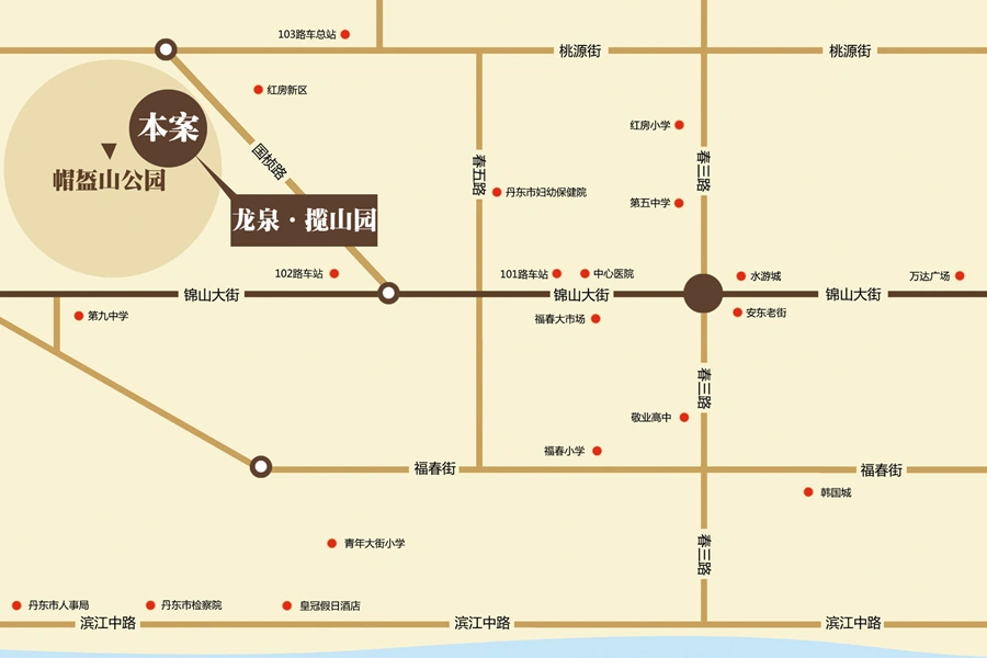 龙泉·揽山园交通状况