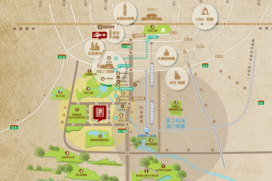 龙熙旭辉·6號院交通状况