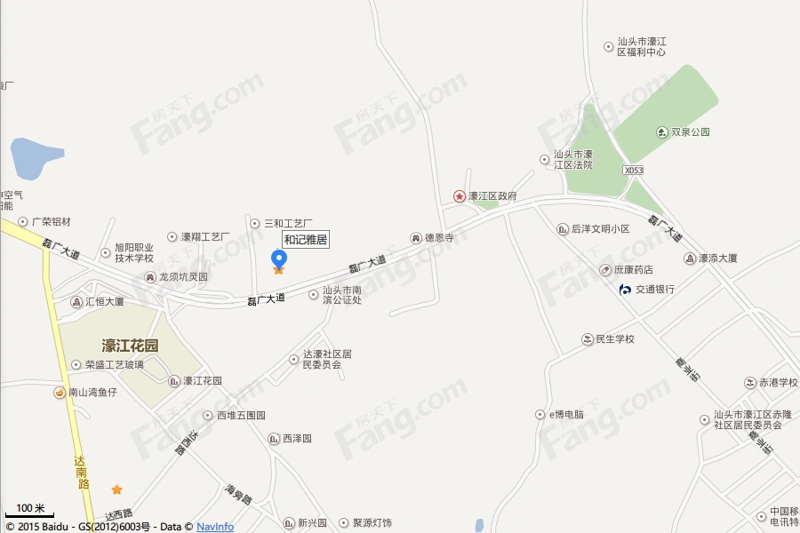 和记雅居交通状况