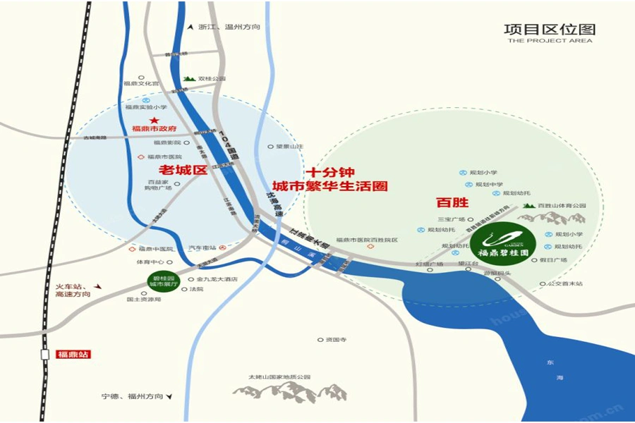 福鼎碧桂园交通状况