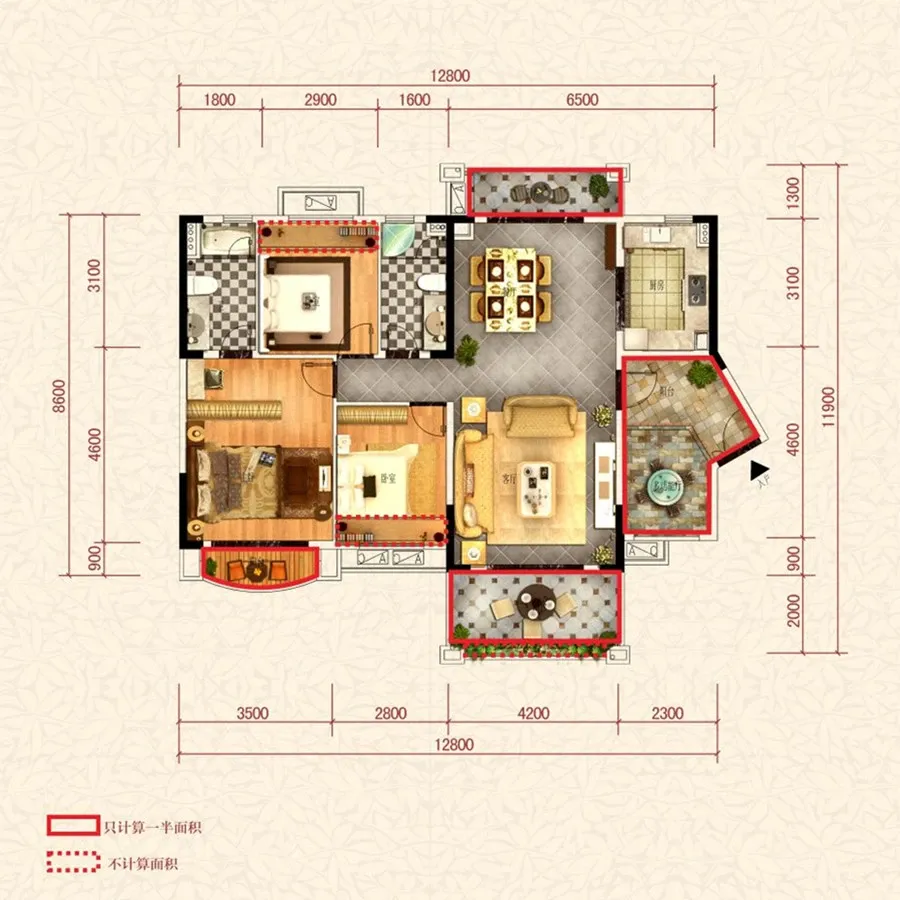 兴合·半山逸城怎么样?房老吉:物业费1.5元/㎡·月,不知道