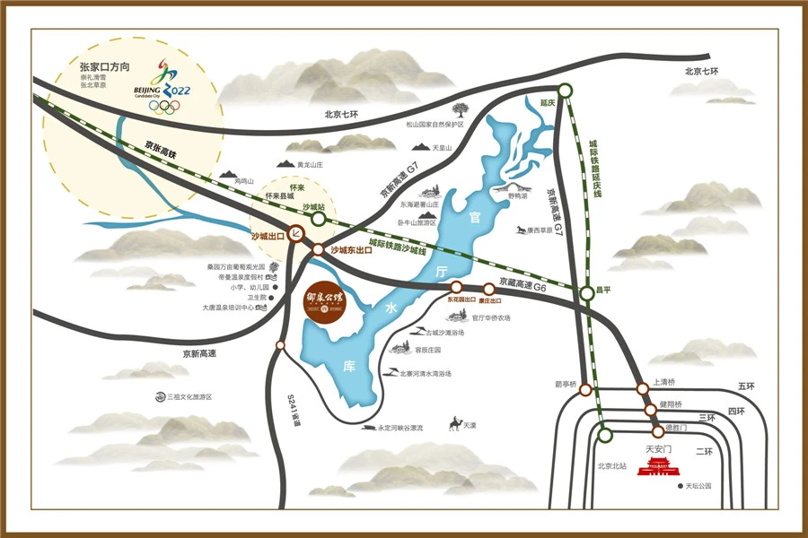 御泉公馆交通状况