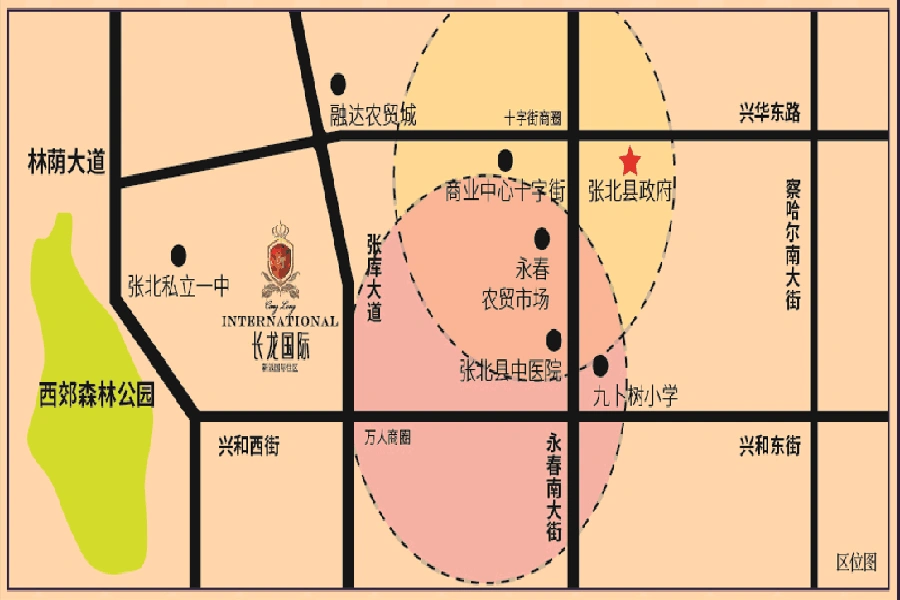 长龙国际交通状况