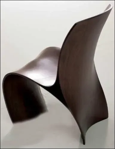 扭曲的真实存在&mdash;&mdash;仿生雕塑椅