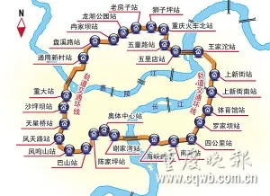 坐拥便捷交通盘点重庆主城区轻轨沿线楼盘