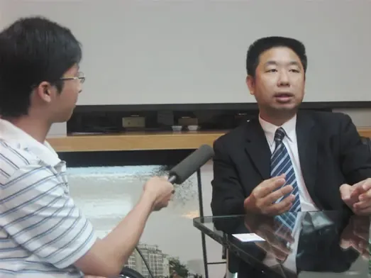 访中山世光创建集团副总经理陈志雄先生
