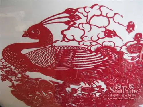 凤凰(剪纸)