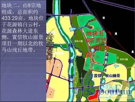 新津预出让17宗地块牧马山地块496亩