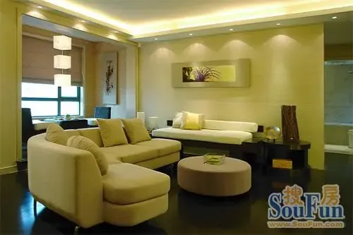 廖开民作品欣赏上海虹口汉阳华府样板房