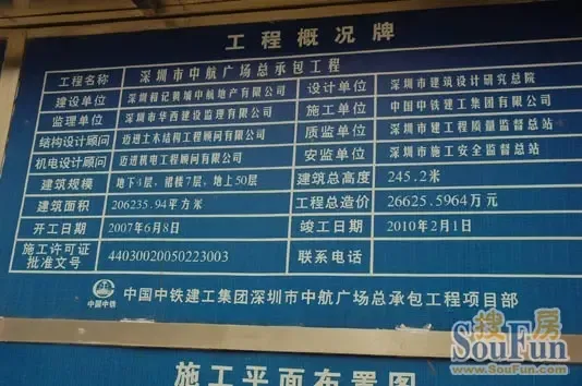 项目工程概况牌