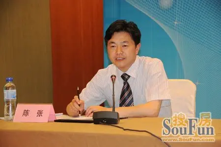 淮阴区政府副区长陈张先生(房天下 吴俊/摄)