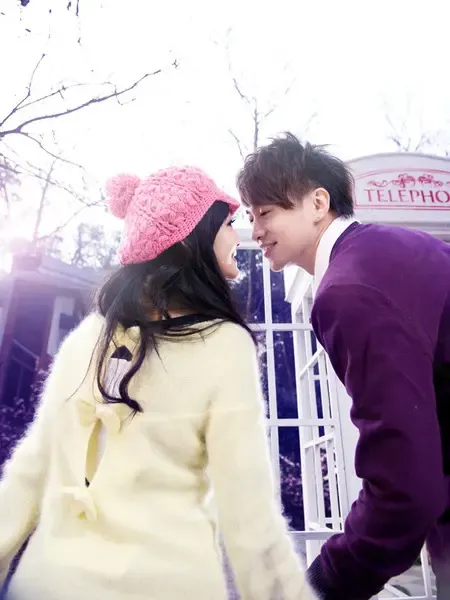 何润东大s唯美婚纱照 这个夏天憧想