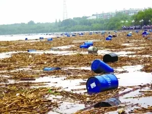 图文松花江水污染吉林市停水三甲基乙氯硅烷是何物