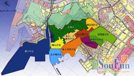 再造新蛇口规划图