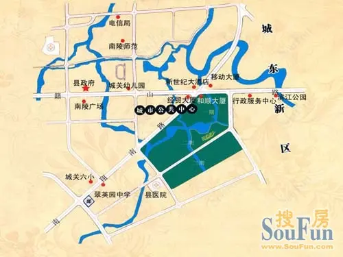 和顺阳光城市交通图