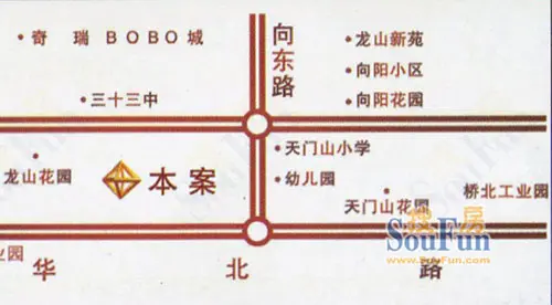 大桥新城交通图