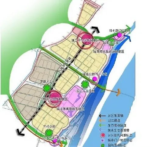 浦口新城规划大手笔 长江到老山添4.6km绿道